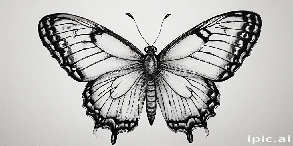 buterfly drawings