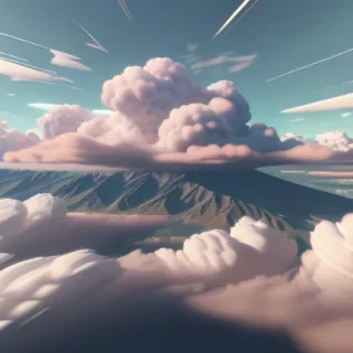 clouds background aesthetic