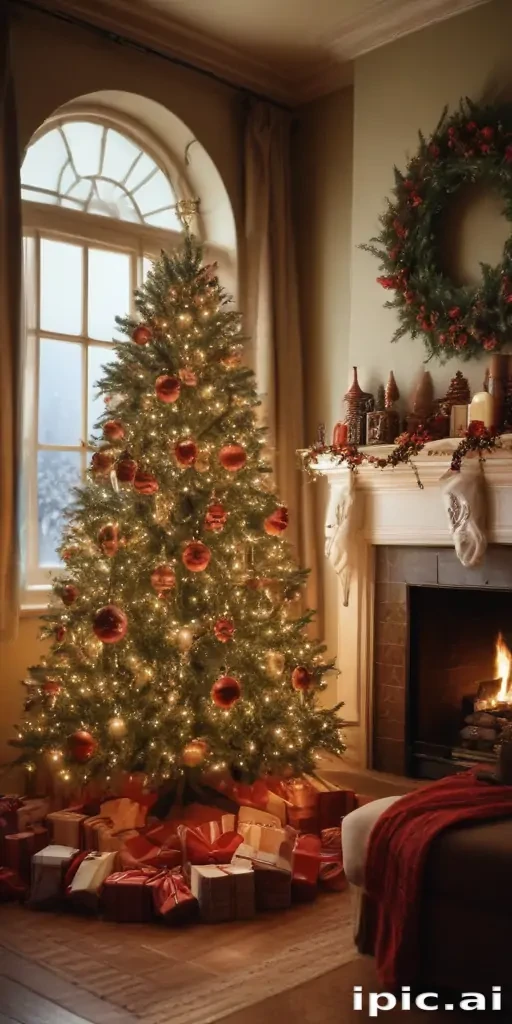christmas pictures aesthetic