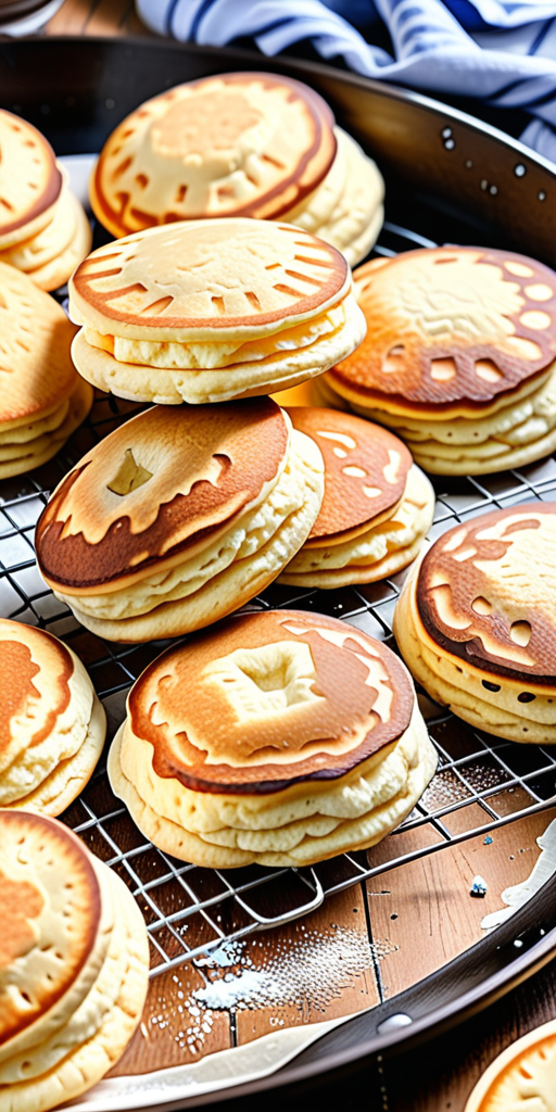 making biscuits using pancake mix