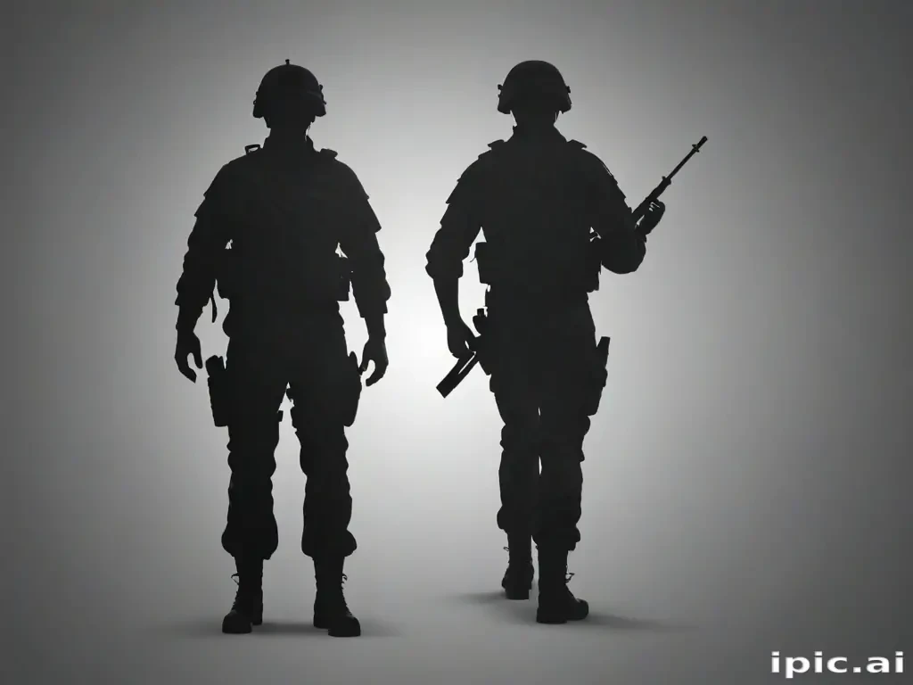 soldier silhouette png