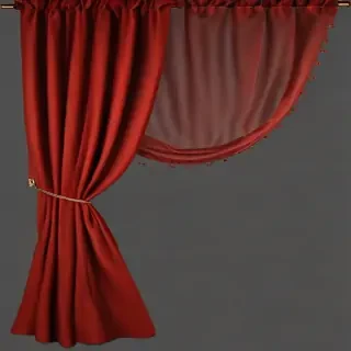 red curtain png
