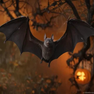 pics of halloween bats