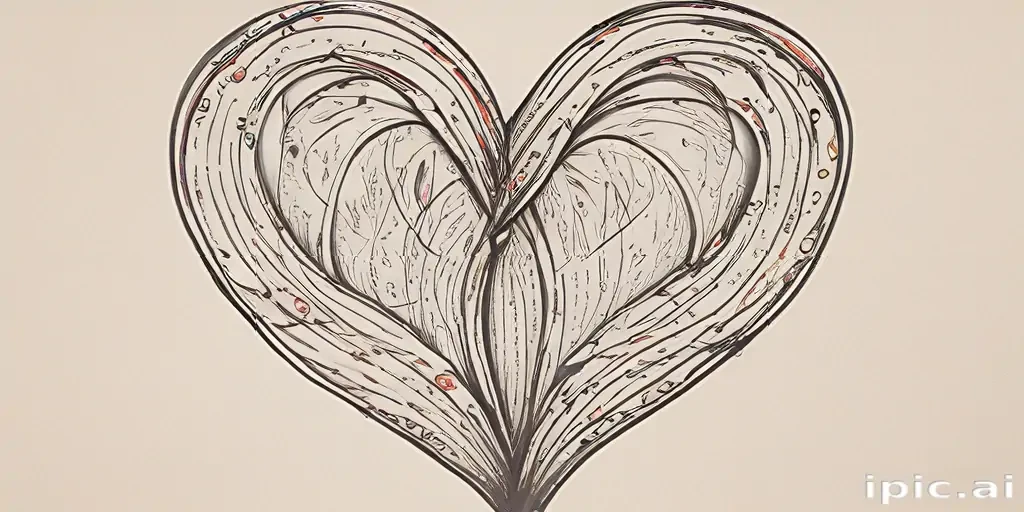 hand drawn heart