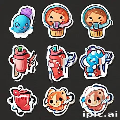 stickers clipart