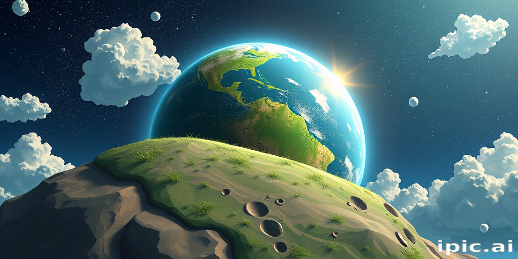 animated pic of earth