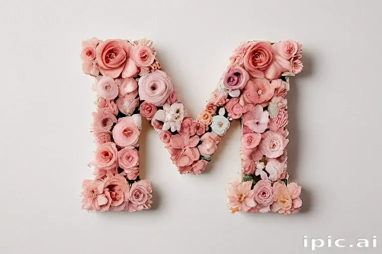 floral letters