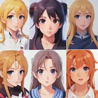photos of anime characters