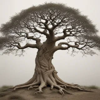 tree drawing png