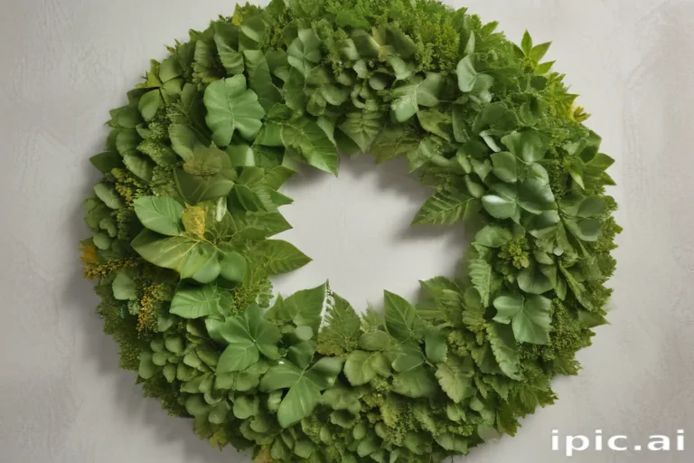 leaf circle