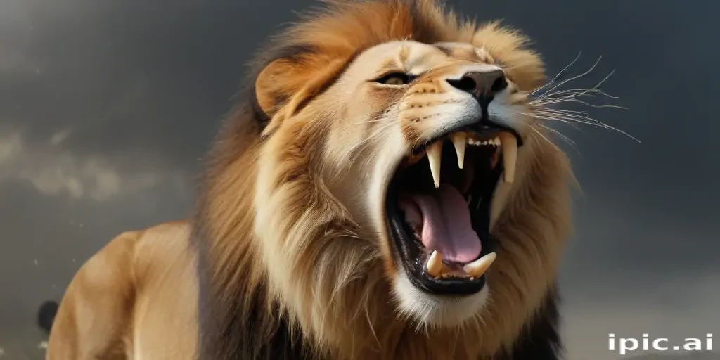 lion roar png