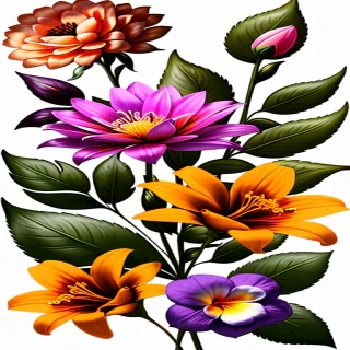 real flower png