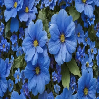 background blue flower