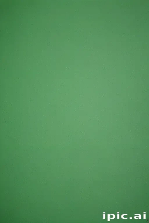 green background