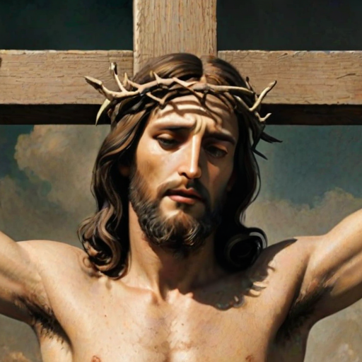 a picture of jesus on the cross