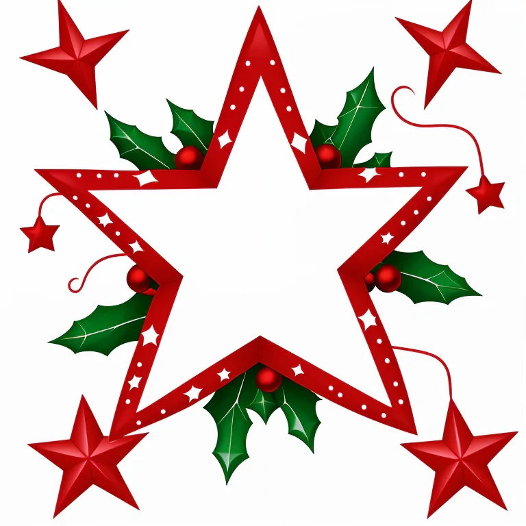 clip art christmas star