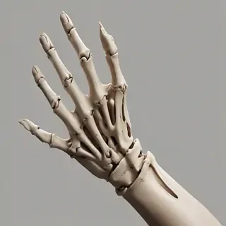 skeleton hand png