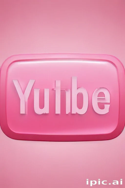 pink youtube logo