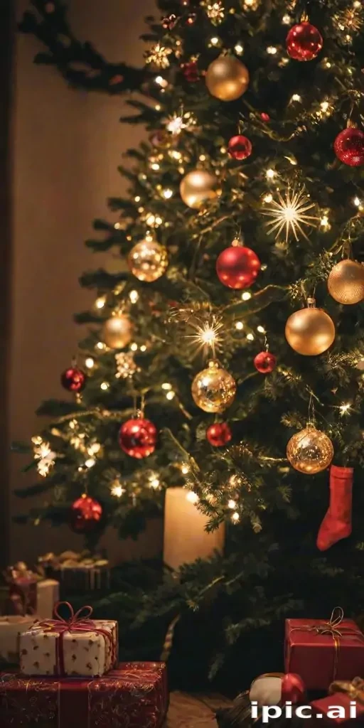 christmas aesthetic background