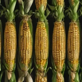 corn drawing