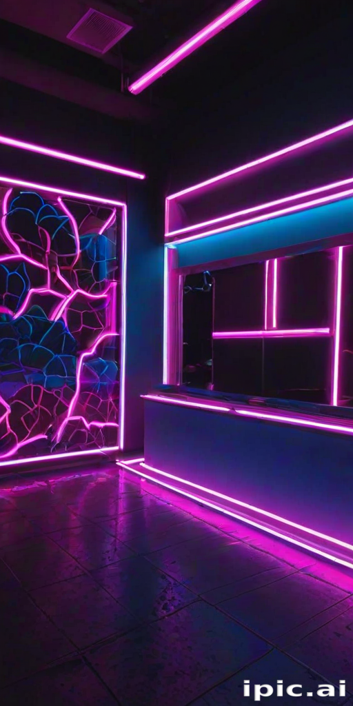 neon background aesthetic