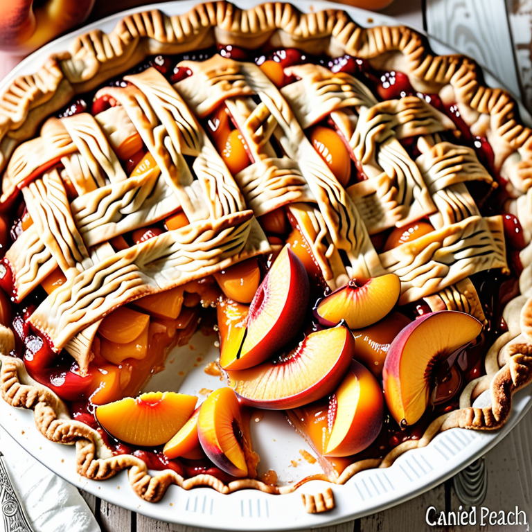 peach pie from canned peaches