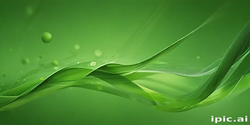 green abstract wallpaper