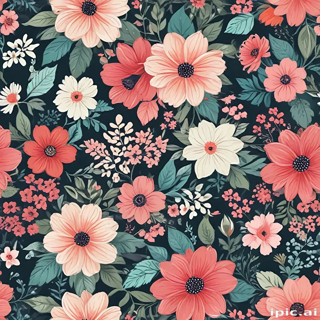 floral computer background