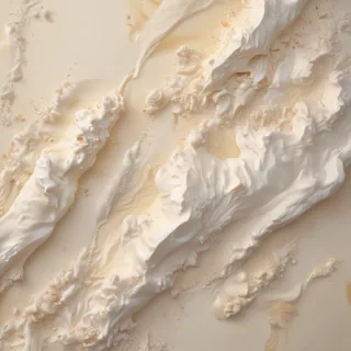 creamish background