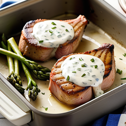 pork chops in the oven with ranch dressing