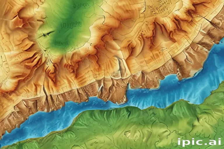 topography png
