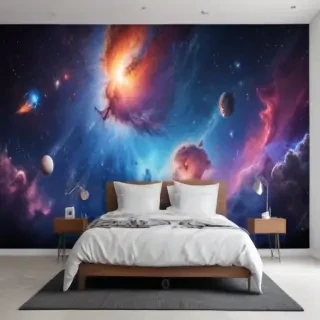 space wallpaper aesthetic