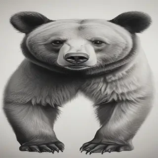 bear drawlings