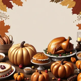 thanksgiving background aesthetic