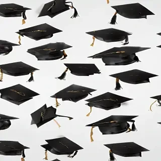 graduation cap transparent background