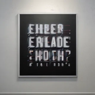 wall art mock up