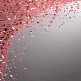 transparent background glitter