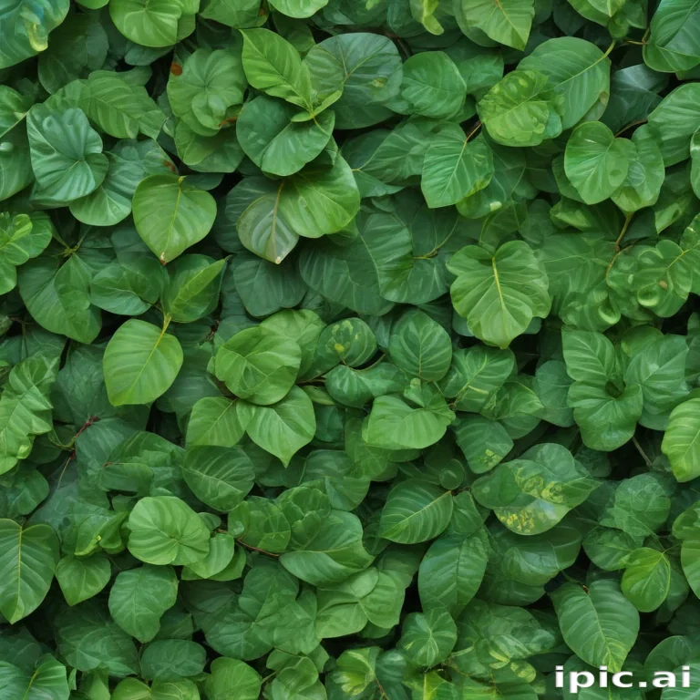 green leaf background