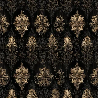 black wallpaper cute