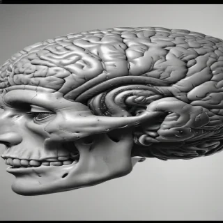brain sketch