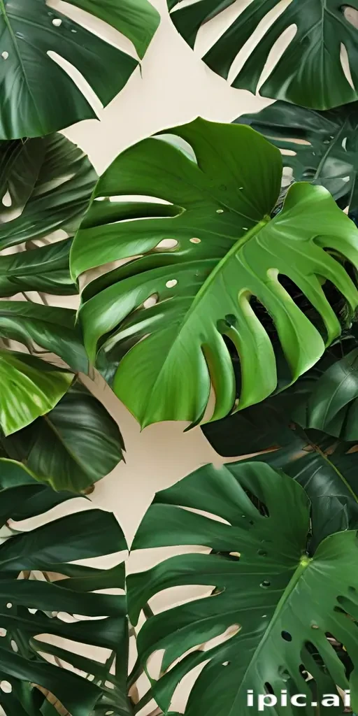 monstera background