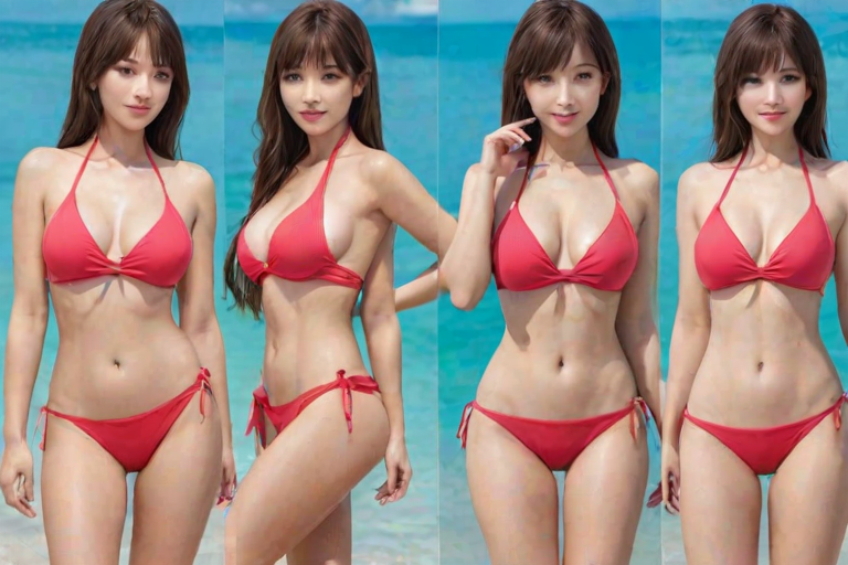 hot ai bikini