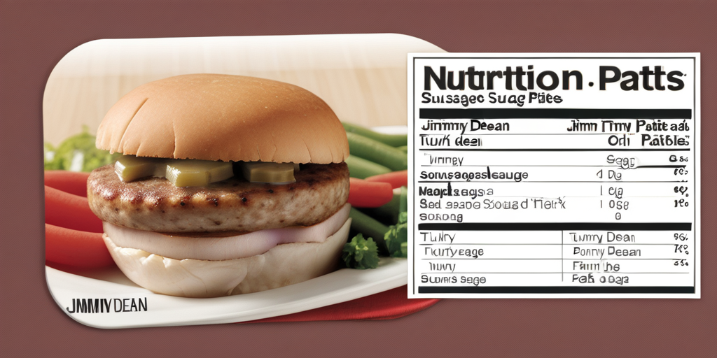 jimmy dean turkey sausage patties nutrition