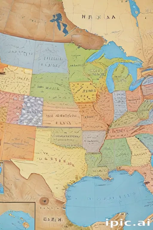 mapa usa