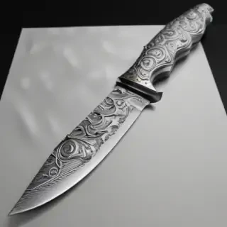knife drawing