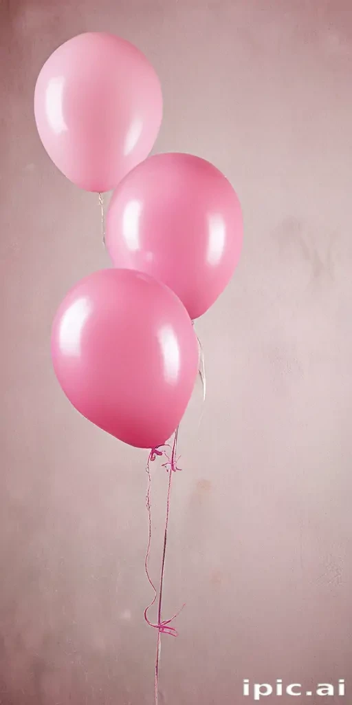 pink balloons png