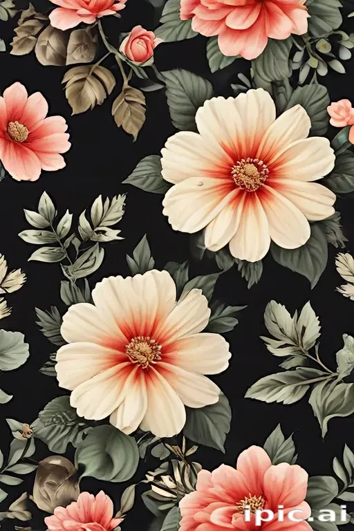 vintage flower png