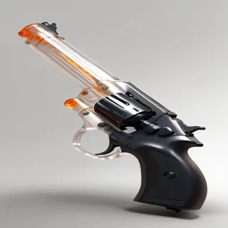 transparent gun png