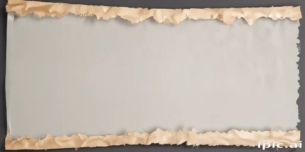 transparent background ripped paper