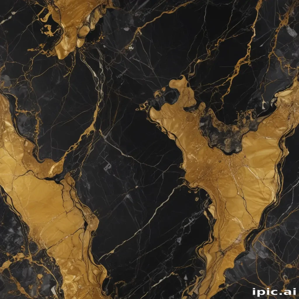 black and gold marble background